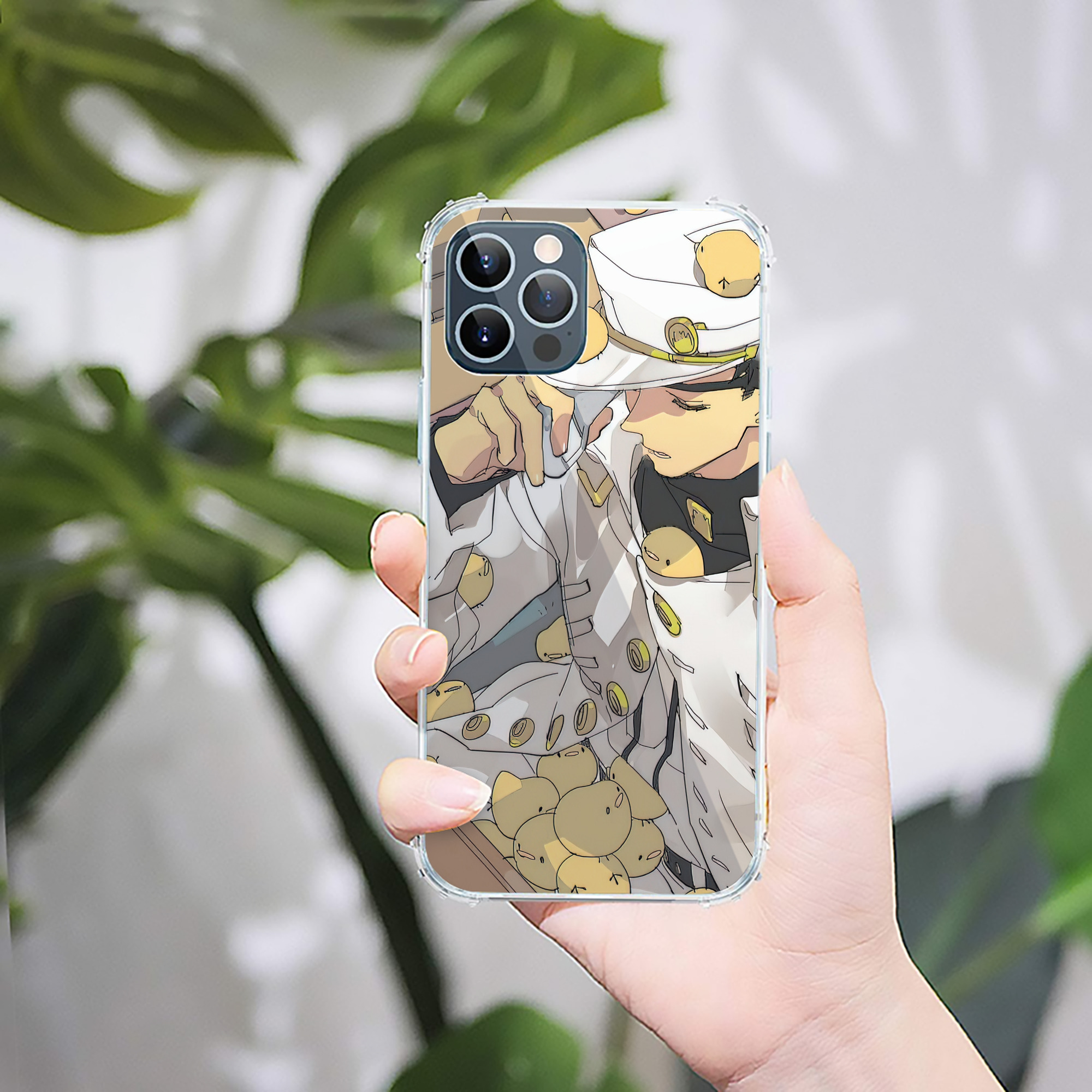 （画像用） ジョジョの奇妙な冒険 JoJo's Bizarre Adventure 【iPhone 12シリーズ対応】透明スマホケース（クリアソフトケース）